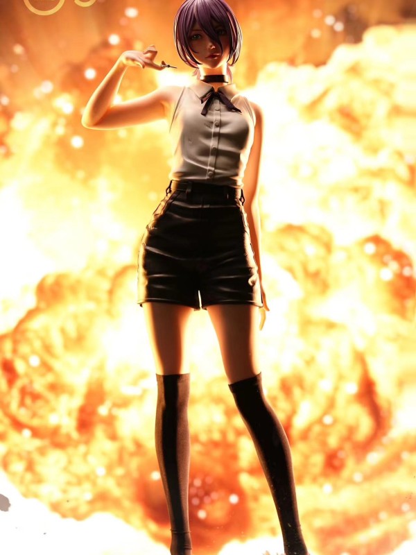 HeRa Studio Chainsaw Man Bomb Reze Hot Sexy Statue